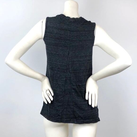 2/$30 Nike XS Womens Gray Marled Advance 15 Knit Tank - Picture 2 of 7